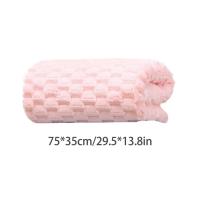 Toalla facial de lana de Coral a rayas, toalla de mano para baño, toalla de absorción facial, resistente al agua, 2 piezas, T3C1 - details 6