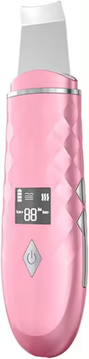 Espátula facial para depurador de piel, pantalla LCD, raspador de poros, limpiador de poros, eliminación de puntos negros, extractor ultrasónico de poros, 4 modos, espátula facial para depurador de piel, espátula ultrasónica facial profesional - 1