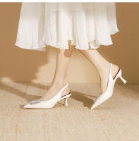 Nuevos tacones altos con correa y hebilla cuadrada de diamantes brillantes para fiesta - details 9