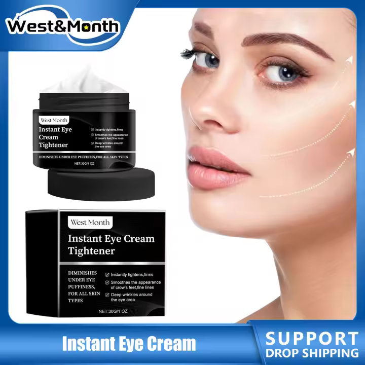 Crema para los Ojos Instantánea Mejora la Firmeza, Reduce las Líneas Finas, Elimina las Ojeras - 1