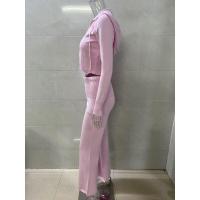 Conjunto de dos piezas de moda para mujer, Top con capucha, pantalones informales, ajustados, primavera - details 33