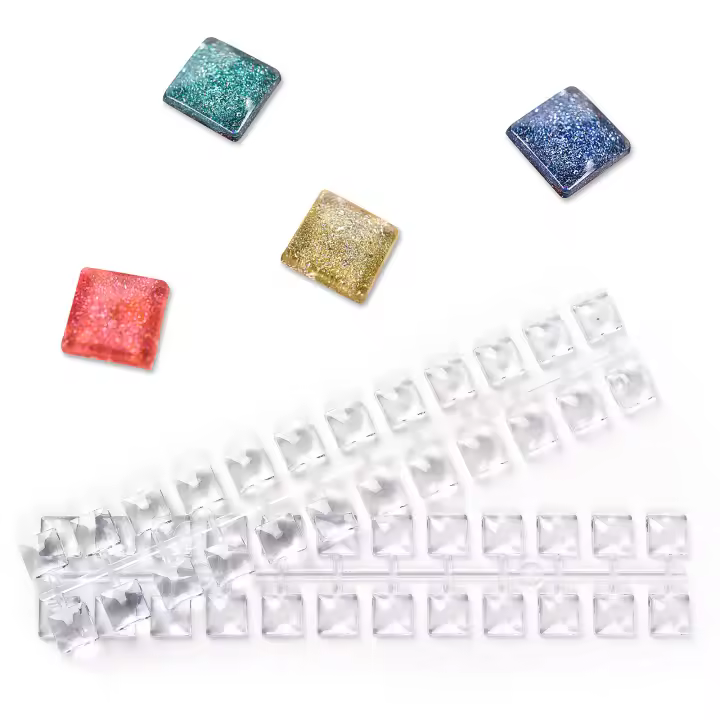Tarjeta de Colores para Uñas KADS Mini Herramienta de Arte de Uñas Plástico 24 Punta*2 Bloque Pequeño Display de Color para Salones de Uñas - 1
