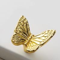 Perilla de armario antigua de un solo orificio creativa, tiradores de puerta de aleación de Zinc con forma de mariposa, perillas de cajón de animales de estrella de mar, muebles - details 11