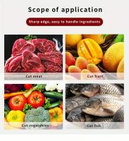 Juego de cuchillos de cocina de 6 piezas, especial de chef, cuchillo para cortar verduras, cuchillo para cortar huesos, cuchillo para frutas, tijeras multiusos y cuchillo para frutas, juego de cuchillos de cocina saludables adecuados para el hogar, cocina - details 2