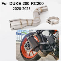Tubo de escape de motocicleta KTM DUKE 200 2021-2023 Middle Pipe de enlace RC200 - details 0