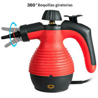 Limpiador de Vapor Eléctrico Portátil Manijero de Limpieza para Cocina, Baño, Coche - details 5