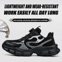Zapatos de Seguridad de Acero Transpirables para Verano Botas de Trabajo Anti- Golpes y Agujas para Hombres y Mujeres - details 1