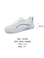 Zapatos de Malla de Verano 2025 Zapatillas Casuales para Mujeres Antideslizantes y Resistentes al Desgaste Zapatos de Suela Suave Versátiles Coreanos Blancos - details 3