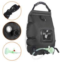 Bolsa de agua con calefacción Solar para ducha de acampada, equipo de baño portátil para acampar, senderismo y escalada, 20l - details 1