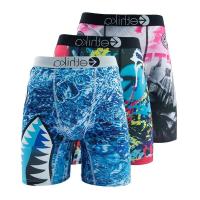 3 uds ETHIKA ropa interior Sexy Boxers estampado de moda calzoncillos de hombre bragas transpirables de verano gerie de talla grande calzoncillos Boxer para hombre - details 1