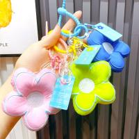 Bolsa de flores de dopamina portátil, colgante de cadena acrílica, tela, mochila fresca, decoración, bolsa, dijes, cordón Floral relleno para niños - details 2
