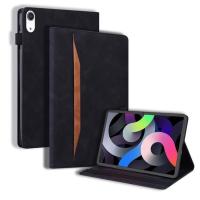 Funda protectora para iPad de 10,9 pulgadas, 10.ª generación (2022), cuero PU premium, tipo dividido retro con clip - details 3