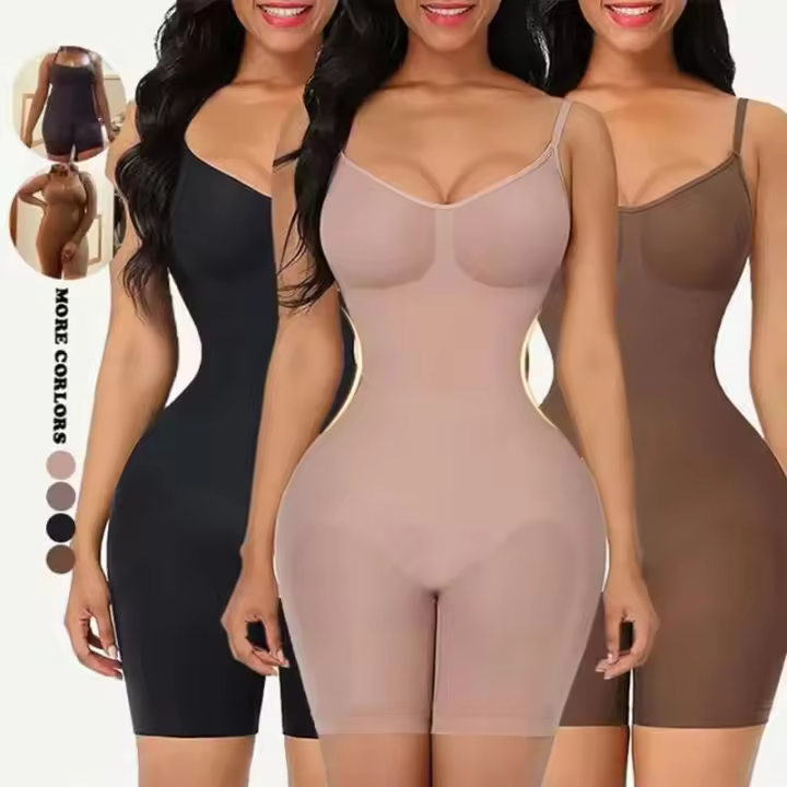 Modelado del cuerpo de cintura sin costuras para mujer, ropa interior de control abdominal, corsé de elevación de cadera, ropa moldeada de una sola pieza - 1