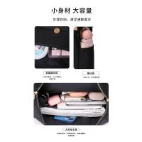Mochila De Trabajo ligera para mujer, morral de viaje informal, resistente al agua, color negro y rosa - details 14