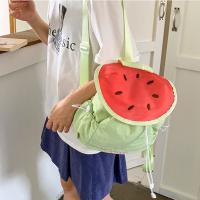 Mochila con cordón para exteriores de estilo coreano, mochila de nailon de fruta de Color dopamina para viaje, bolsa de libros de gran capacidad, bolso de hombro para senderismo - details 21