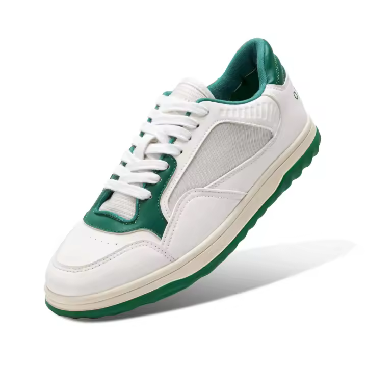 Zapatos deportivos de nueva marca para caminar de cuero auténtico, zapatos casuales y de moda - 1