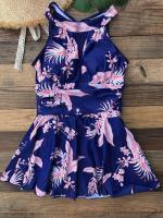 Traje de baño de una pieza de talla grande para mujer, traje de baño grande con falda, monokini vintage, 2023 - details 19