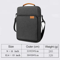 Bolso de hombro para MacBook Air M1, funda para portátil M2 de 13 pulgadas, iPad Air 5 Pro 12,9, 11, 10. ª generación, S9, 8, 7 Plus, para mujer y hombre, 2023 - details 3