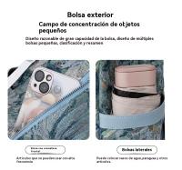 Mochila Informal Antirrobo para Mujer Bolso de Hombro de Nylon Impermeable - details 3