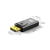 Minisopuru Adaptador Electrónico Conector de DisplayPort a HDMI 4K 60hz 1080P - details 6