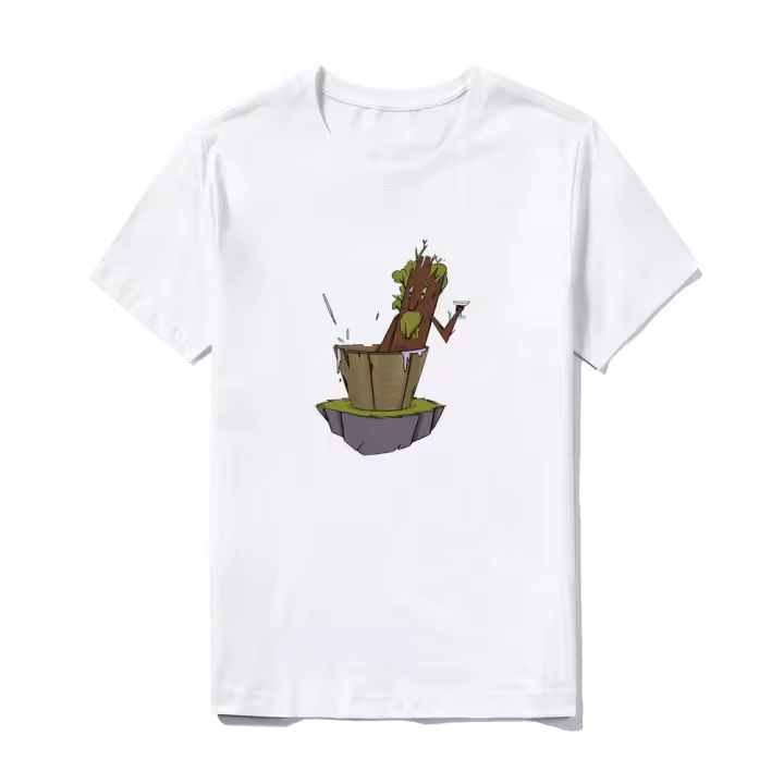 Camiseta casual Camiseta básica de manga corta de algodón de verano para hombre Camisetas de hombre vintage estampadas con diseño estampado - 1