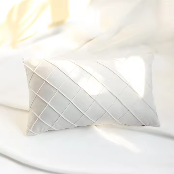 Funda de terciopelo blanco para decoración romántica, 2 unidades, para el hogar, sala de estar, sofá, varios tamaños - 1