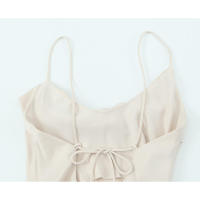 OUWU- nuevo producto moda mujer estilo europeo y americano vestido largo con cuello en V estilo correa blanca - details 4