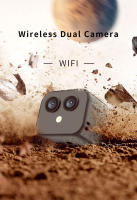Cámara Wifi de doble lente 4K HD, gran angular de 170 °, microvideocámara deportiva para exteriores, visión nocturna, vigilancia del hogar, grabadoras de conducción de automóviles - details 0