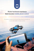 Mini Dron con cámara 4K HD, cuadricóptero plegable de 2,4G, 4 canales, WiFi, Fpv, mantenimiento de altura y presión de aire, juguetes RC - details 9