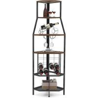 Botellero Esquinero de 5 Pisos Soporte para Cristal y Almacenamiento de Vino - details 4