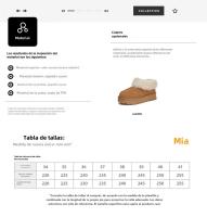 Botas de nieve de cuero Forro polar de suela gruesa Botas cortas de pelo real cálido - details 0