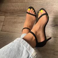 Sandalias de Plataforma de Anti para Mujer Tacón Alto de 8cm y 11cm Estilo Gladiador con Correa - details 1