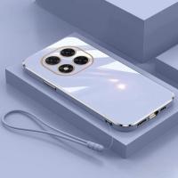 Teléfono chapado brillante con cordón para Xiaomi Redmi Note 14 14Pro 13 12 11S 10 14C 13C POCO X7 X6 Pro M5S funda protectora de silicona - details 2