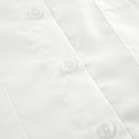 Otoño Invierno nueva camisa elegante de manga francesa ceñida a la cintura con sentido del diseño y vestido largo de moda con abertura - details 16