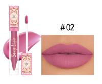 Gloss de Labios Mate Rosa Estilo Bohemio Duradero Impermeable Labial Hidratante No Pegajoso de Color Vibrante - details 5