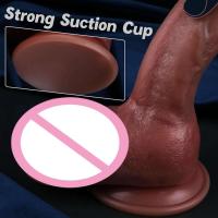 Empaque privado SEX Big Dick Dildo Realista 10.4 Pulgadas Doble Penetración Anal Autoestimulación Para Mujeres - details 3