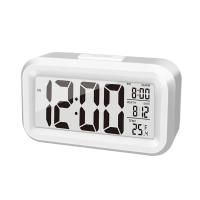 Reloj despertador Digital LED con retroiluminación, calendario de datos y hora, reloj de mesa con retroiluminación electrónica - details 0