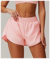 Pantalones de Yoga de Secado Rápido Diseño de Dos Piezas para Levantamiento de Glúteos - details 9
