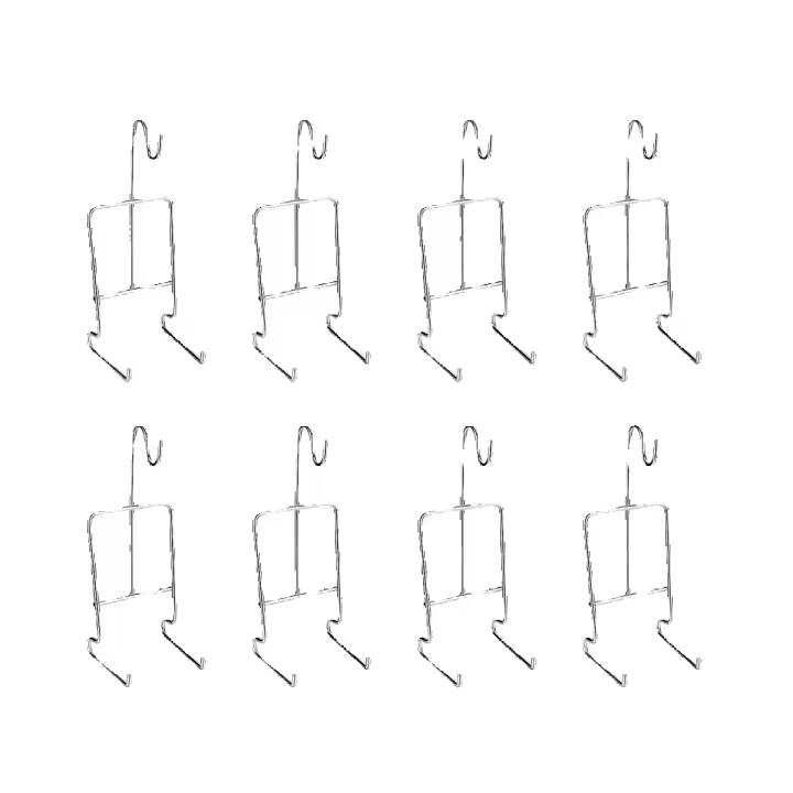 Soporte de exhibición para tazas de té y platillos, estante de Metal, 8 piezas - 1