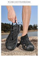 Sandalias de cuero de vaca de verano Tamaño grande para hombres Estilo casual de playa - details 21