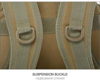 Mochila táctica militar de 40L para hombre, bolso grande para senderismo, Molle - details 12