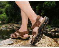 Sandalias De Verano Para Hombre, Zapatos Informales De Cuero Para Hombre, Sandalias Transpirables Para Exteriores Para Hombre, Zapatos De Playa, Zapatillas, Zapatos Romanos De Moda - details 26