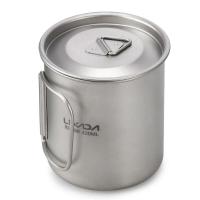 Lixada - maceta colgante portátil de titanio ultraligera, 900 ml/1600 ml, con asa plegable con tapa, utilizada para acampar al aire libre, hacer senderismo, - details 18