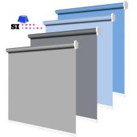 100% Blackout Blinds Curtains Window Roller Shade Blinds Waterproof Fabric Thermal Insulated Sun Protection Sunshade - details 0
