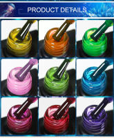 Parkson-esmalte de uñas de Gel UV, Base de goma de Color lechoso, barniz semipermanente translúcido, 12ml - details 3