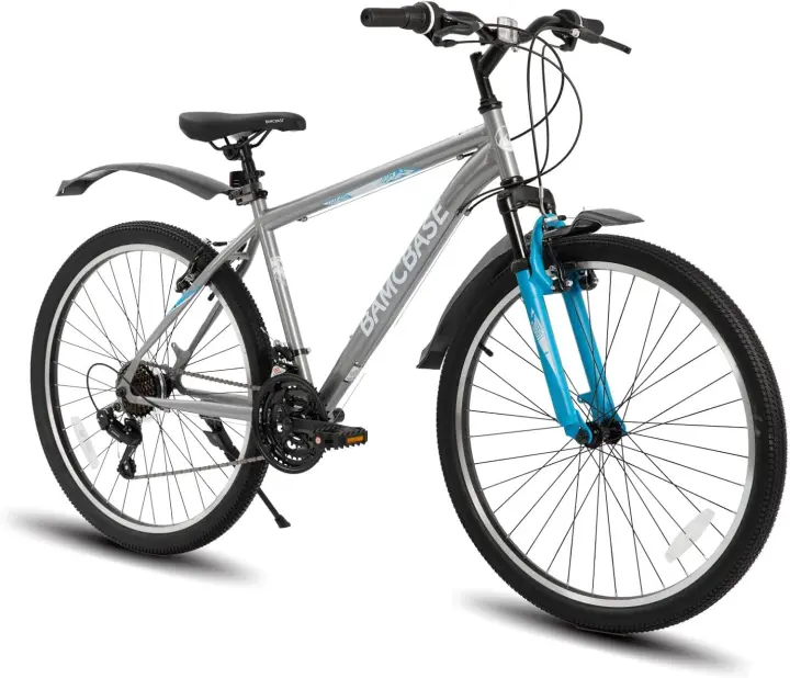 Bicicleta de montaña de 26/27.5/29 Pulgadas, Cuadro de Acero de Alta Resistencia, 21 velocidades, Frenos V-Brake, rígida para Hombre y Mujer. - 1