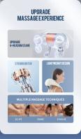 Chal de masaje eléctrico con calor para cuello, masajeador de columna Cervical, espalda, hombros y cuello, masajeador muscular Trapezius para el hogar y el coche - details 2
