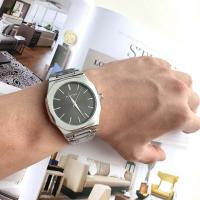 Reloj cuadrado con correa de acero para hombre, sencillo y versátil, de moda e informal, de cuarzo retro, tendencia para estudiantes - details 10
