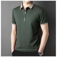 Polo de Verano para Hombres Manga Corta, Transpirable, Camiseta Casual de Alta Gama - details 0