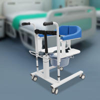 Silla de ruedas hidráulica de elevación para pacientes para el hogar, familias de sillas de ruedas de transporte, residencias de ancianos y hospitales 61*51 cm/24*20,1 pulgadas - details 0